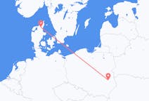 Flights from Lublin, Poland to Aalborg, Denmark