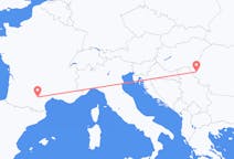 Loty z Kastry, Francja do Timișoara, Rumunia