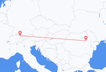Flights from Thal, Switzerland to Bacău, Romania