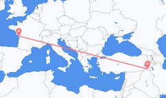 Flights from Hakkâri, Turkey to La Rochelle, France