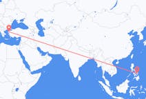 出发地 菲律宾独鲁万目的地 土耳其埃德雷米特的航班