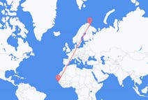 Flights from Banjul, the Gambia to Vardø, Norway