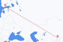 Flights from Taraz to Helsinki