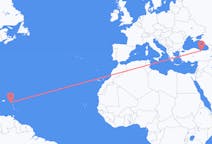 圣基茨和尼维斯出发地 圣基茨岛飞往圣基茨和尼维斯前往奥尔杜的航班