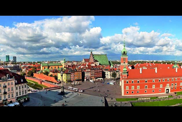 Rostros de la visita guiada de 3 horas de Varsovia con recogida en el hotel
