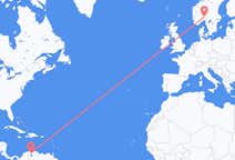 Flyreiser fra Maracaibo, til Oslo