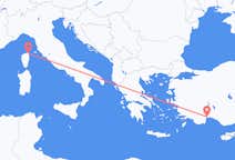 Flights from Bastia to Antalya