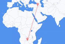 Flyrejser fra Victoria Falls, Zimbabwe til Van, Tyrkiet