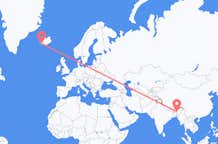 Flüge von Guwahati, Indien nach Reykjavík, Island