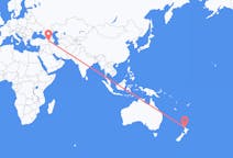 Flyg från Auckland, Nya Zeeland till Iğdır, Turkiet