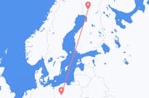 Flyg från Poznan, Polen till Rovaniemi, Finland