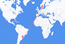 Flyreiser fra Punta del Este, Uruguay til København, Danmark