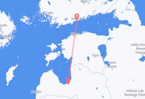 Flyrejser fra Riga, Letland til Helsinki, Finland