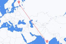 Flights from Bengaluru, India to Joensuu, Finland