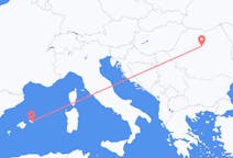 Fly fra Târgu Mureș til Menorca