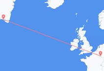Flyg från Luxemburg stad, Luxemburg till Qaqortoq, Grönland