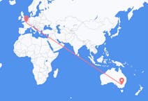 Flyreiser fra Narrandera, Australia, til Paris, Australia