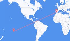 Flights from Raivavae, French Polynesia to Seville, Spain