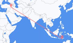 ตั๋วเครื่องบินจากเมืองKupangไปยังเมืองชืร์นัก
