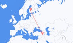 Flights from Şırnak, Turkey to Tampere, Finland