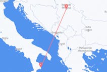 Flyg från Crotone, Italien till Belgrad, Serbien