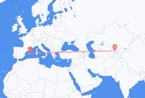 Vols de Tachkent, Ouzbékistan vers Mahón, Espagne