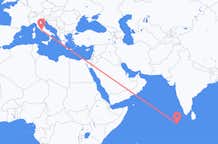 Flyreiser fra Malé, til Roma