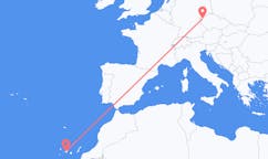 Flights from Tenerife, Spain to Karlovy Vary, Czechia