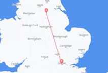 Flights from Doncaster, the United Kingdom to London, the United Kingdom