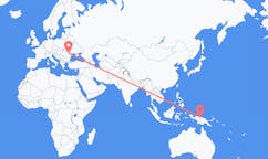Flights from Jayapura, Indonesia to Bacău, Romania