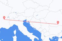 Flyreiser fra Lyon, til București