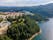 Photo of aerial Summer view of Dospat Reservoir, Smolyan Region, Bulgaria.