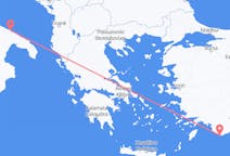 Flights from Kastellorizo, Greece to Bari, Italy