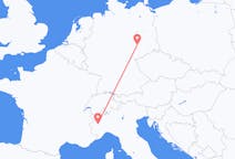 Flyg från Turin till Leipzig