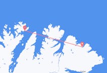 Flyg från Honningsvåg till Båtsfjord
