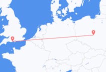 Flights from Łódź, Poland to Bournemouth, the United Kingdom