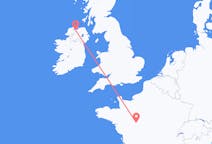 Flyg från Derry, Nordirland till Tours, Frankrike