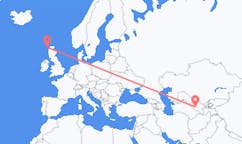 Flyrejser fra Bukhara, Usbekistan til Stornoway, Skotland