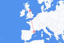 Flights from Barcelona, Spain to Leeds, England