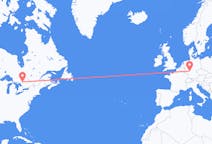 出发地 加拿大北灣目的地 德国法兰克福的航班