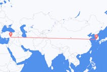 Рейсы из города Кванджу в город Газиантеп