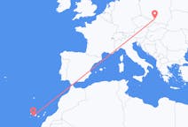 Flights from San Sebastián de La Gomera, Spain to Katowice, Poland