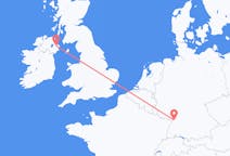 Vols de Belfast, Irlande du Nord pour Karlsruhe, Allemagne