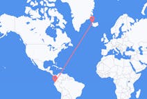 Flights from Guayaquil, Ecuador to Ísafjörður, Iceland