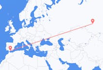 Flights from Tomsk, Russia to Málaga, Spain