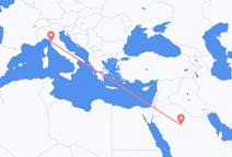 Flights from Ha il, Saudi Arabia to Pisa, Italy