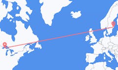 来自美国出发地 汉考克目的地 瑞典斯德哥尔摩的航班