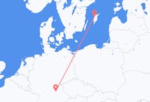 出发地 瑞典出发地 維斯比目的地 德国纽伦堡的航班