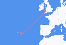 Flights from Santa Maria Island, Portugal to Newquay, the United Kingdom