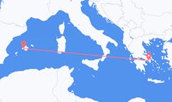 从帕尔马飞往雅典的航班